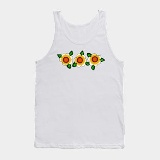 Sunshine Flowers Tank Top